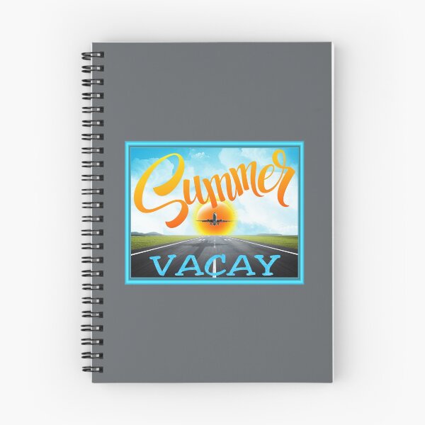 Item preview, Summer VACAY! (Daytime on Grey) designed and sold by PawsitiveMum.