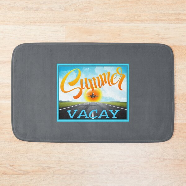 Item preview, Summer VACAY! (Daytime on Grey) designed and sold by PawsitiveMum.