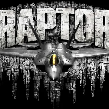 Artwork thumbnail, F-22 RAPTOR by deathdagger