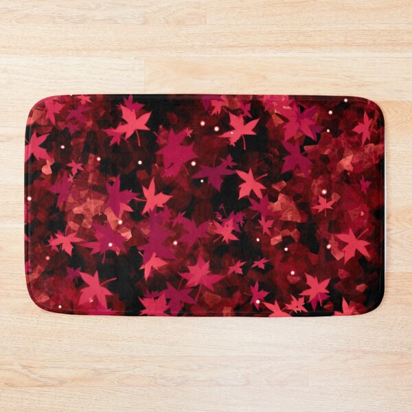 Item preview, Fallen Leaves - Bloody Red Magical Forest designed and sold by zazuzanta.