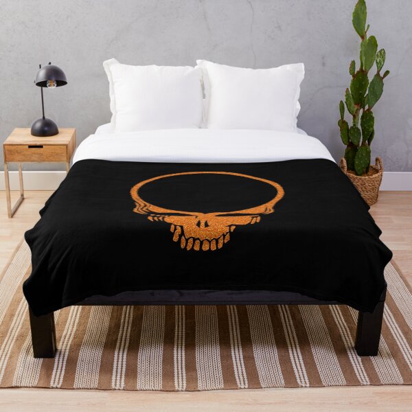 Item preview, Skull Print with Orange Lava Plasma Texture designed and sold by NebularNerd.