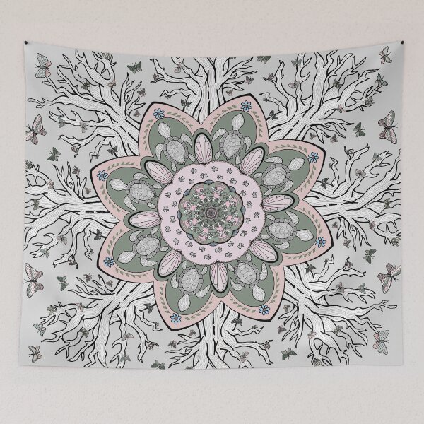 Item preview, Animal Mandala designed and sold by Caroline  Fletcher.