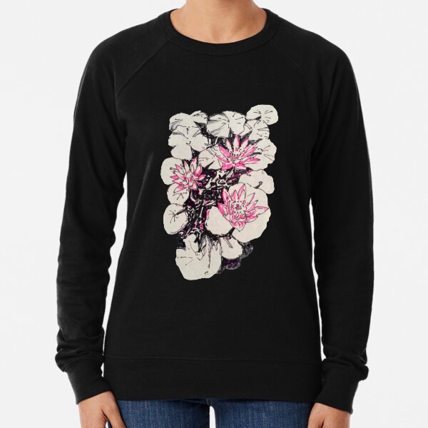 Lotus Flowers Lightweight Sweatshirt