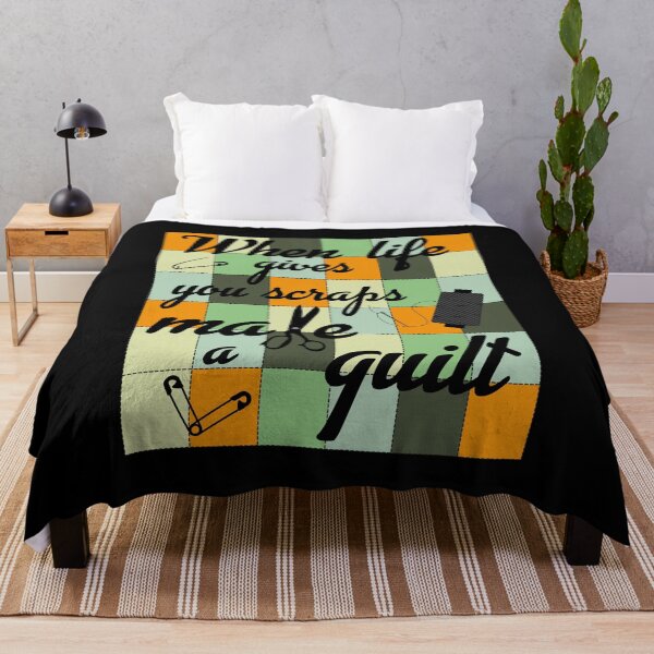 Item preview, When Life Gives You Scraps Make A Quilt Sewing designed and sold by OmmeDesigns.
