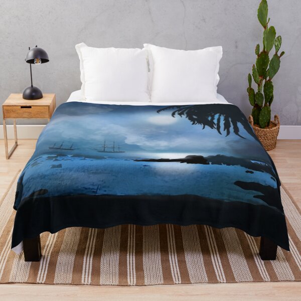 Item preview, Pirate ships off the coast of Port Royale designed and sold by Patricia Piotrak.