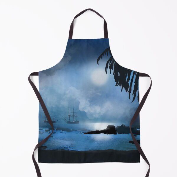 Item preview, Pirate ships off the coast of Port Royale designed and sold by Patricia Piotrak.