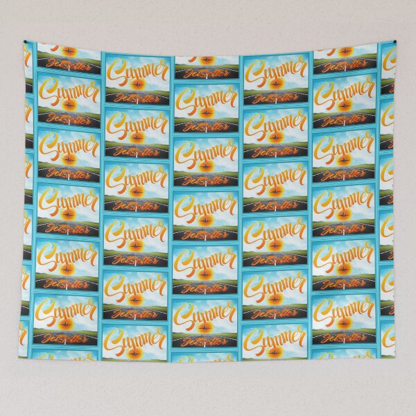 Item preview, Summer Jetsetter! (Daytime on Lt. Blue) designed and sold by PawsitiveMum.