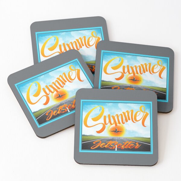 Item preview, Summer Jetsetter! (Daytime on Grey) designed and sold by PawsitiveMum.