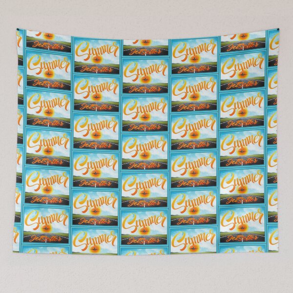 Item preview, Summer Jetsetter! (Daytime on Grey) designed and sold by PawsitiveMum.