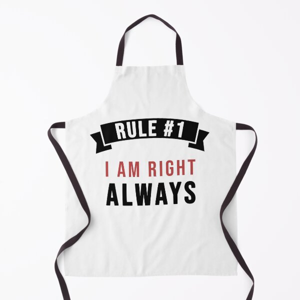Item preview, Rule 1: I am right always designed and sold by TopsellerShirts.