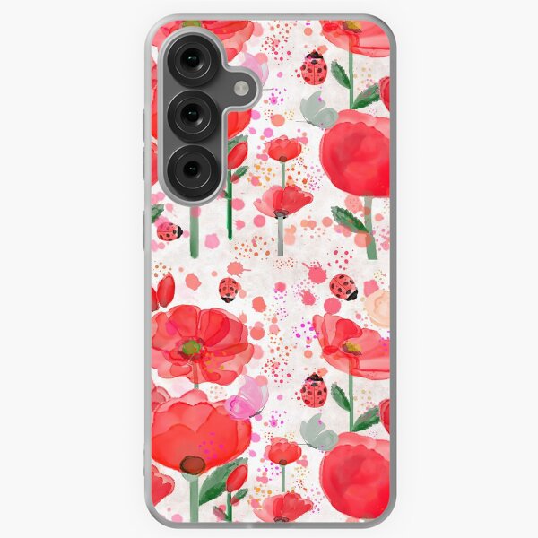 Aperçu de l'œuvre fleurs de pavot botaniques créée et vendue par Idea y Design.