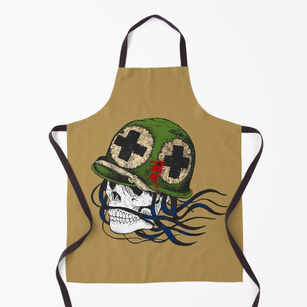 Item preview, Vintage Skull WW2 Cool Military Solider designed and sold by Matt Ballinger.