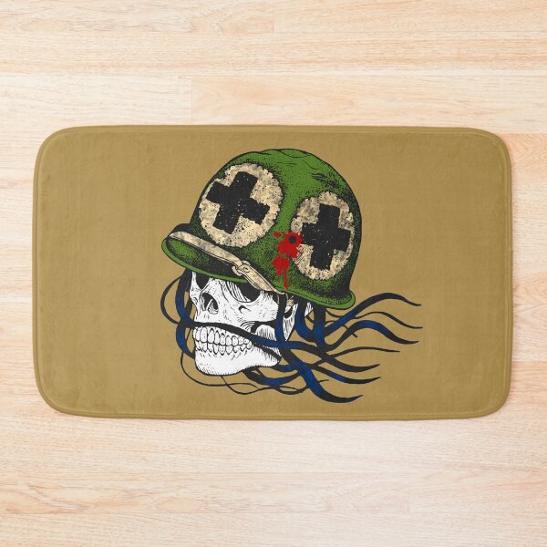 Item preview, Vintage Skull WW2 Cool Military Solider designed and sold by Matt Ballinger.