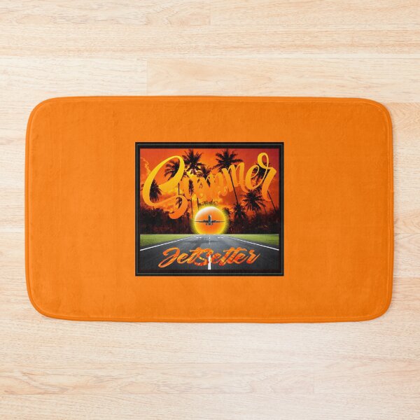 Item preview, Summer Jetsetter! (Nighttime on Orange) designed and sold by PawsitiveMum.