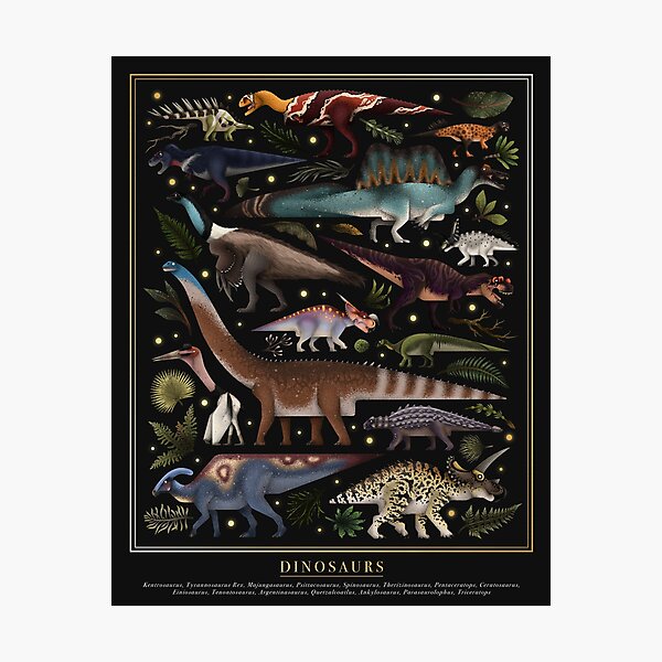 Deinonychus Dinosaur - The Crown Prints