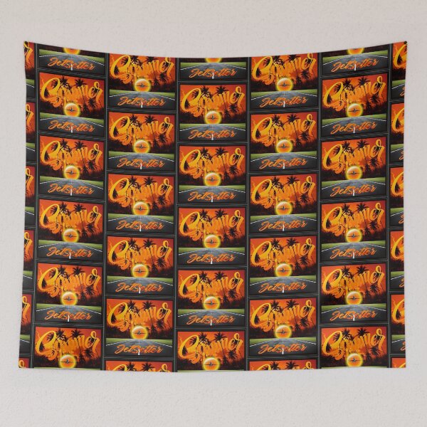 Item preview, Summer Jetsetter! (Nighttime on Grey) designed and sold by PawsitiveMum.