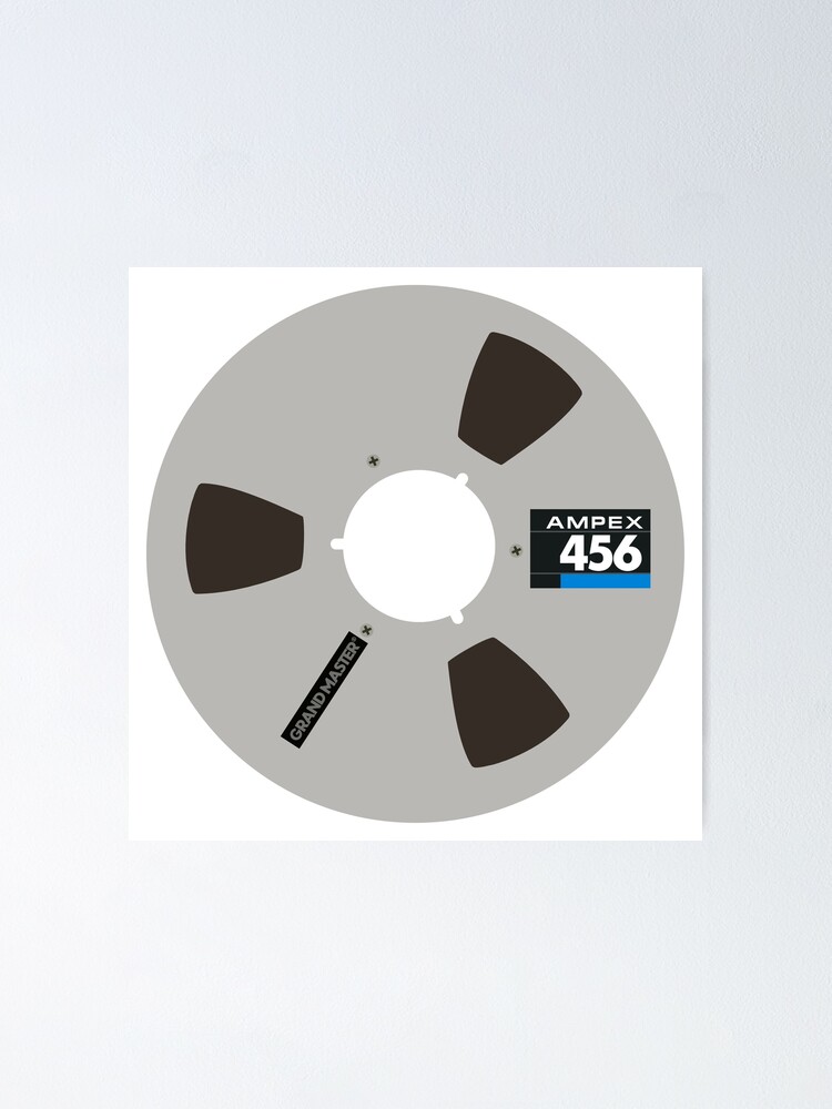 AMPEX 456 reel | Poster