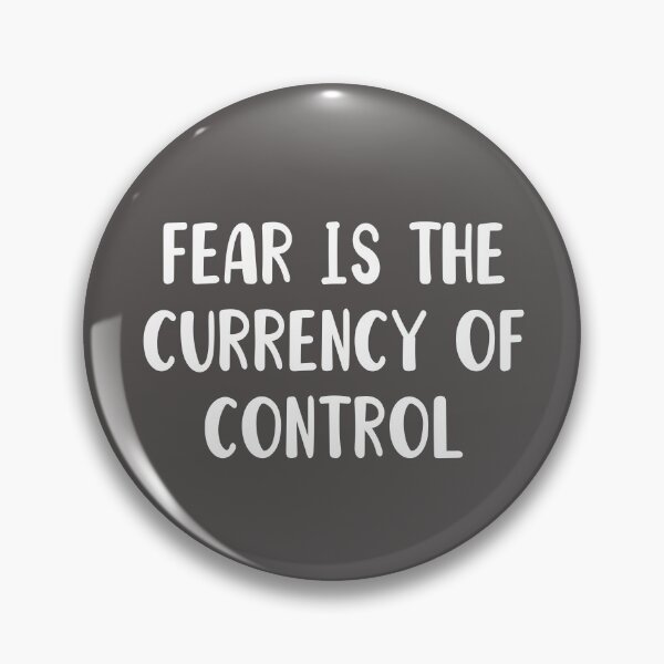 Item preview, Fear is the currency of control political designed and sold by MotivatedMode.