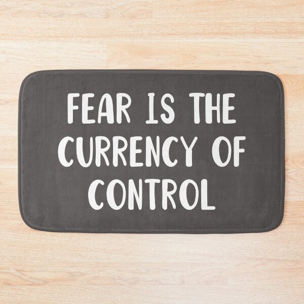 Item preview, Fear is the currency of control political designed and sold by MotivatedMode.