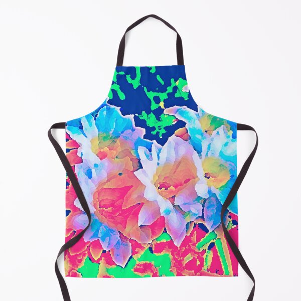 Artikelvorschau, Aqua Blue Pink Mix Farben Blumen von Iritof entworfen und verkauft von iritof.