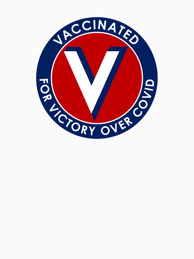 Thumbnail 6 of 6, Premium T-Shirt, Vaccinated for Victory Over Covid designed and sold by misterfrisky.