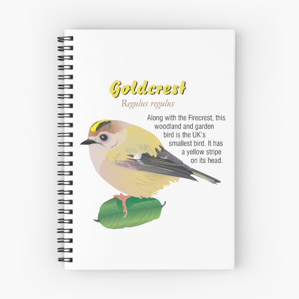 Item preview, Goldcrest Garden Bird Illustration designed and sold by BijouArt.