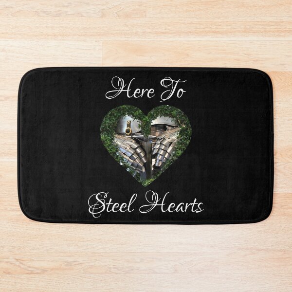 Item preview, Here To Steel Hearts - Fun Knightly Steel Twist On Here To Steal Hearts designed and sold by MakersKeystone.
