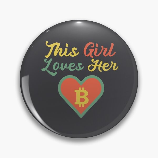 Item preview, This Girl Loves Her Bitcoin Cryptocurrency Crypto Blockchain designed and sold by gkao.