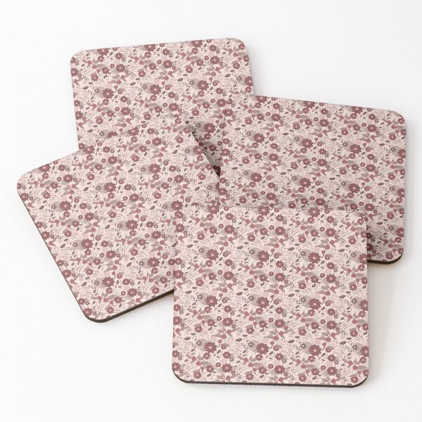 Item preview, Monochrome Blooms Cute Fall Floral Pattern designed and sold by ElleMars.