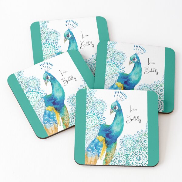 Item preview, Watercolor Peacock designed and sold by Iambellanova.