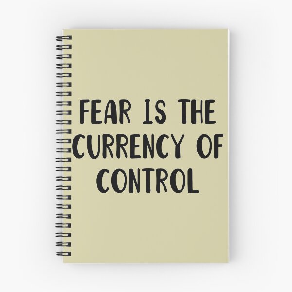 Item preview, Fear is the currency of control political designed and sold by MotivatedMode.