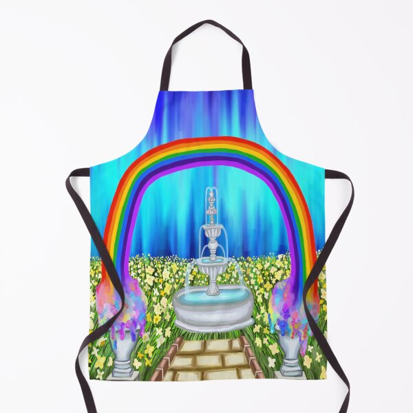 Item preview, Spring Flower Rainbow Garden Landscape designed and sold by Deborah Camp.