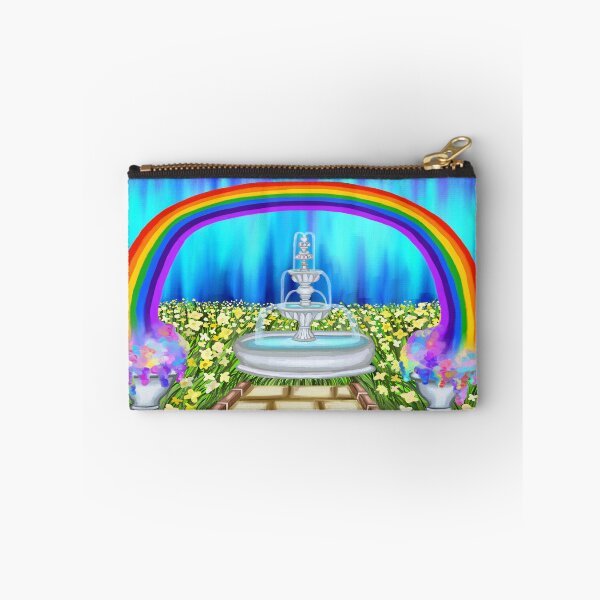 Item preview, Spring Flower Rainbow Garden Landscape  designed and sold by Deborah Camp.