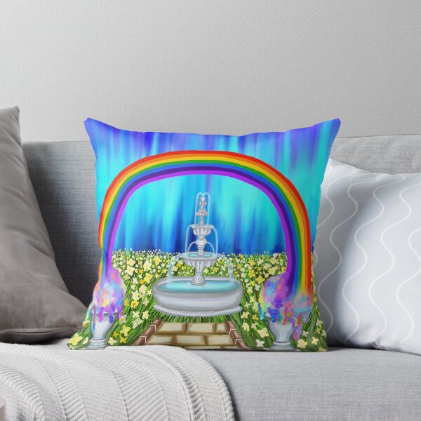 Item preview, Spring Flower Rainbow Garden Landscape  designed and sold by Deborah Camp.