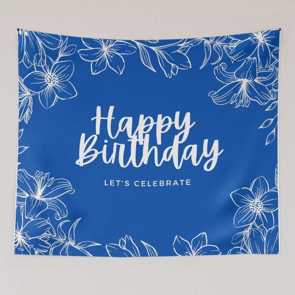 Item preview, Happy Birthday Flowers designed and sold by MariesDesigns11.