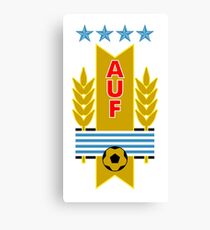 Uruguay-Fußball-Logo Leinwanddruck