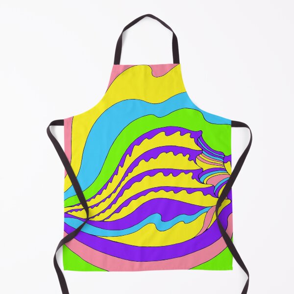 Item preview, Psychedelic Rainbow Seashell designed and sold by katemargoli.