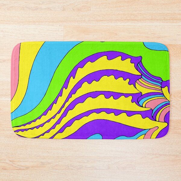 Item preview, Psychedelic Rainbow Seashell designed and sold by katemargoli.