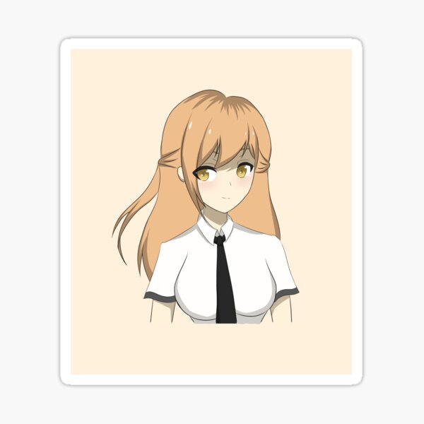 Anime Orange Hair Stickers for Sale | Redbubble Anime Orange Hair Stickers for Sale | Redbubble