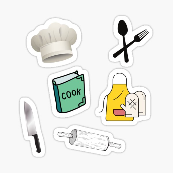 "chef" Sticker for Sale by Zaibo Redbubble