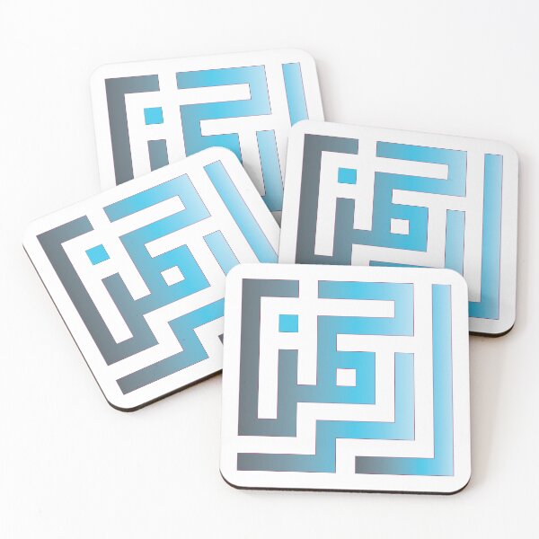 Item preview, Arabic Calligraphy Kufic script designed and sold by RolaMerheb.