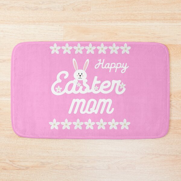 Item preview, Happy Easter Mom Gifts with Easter Bunny and White Flowers designed and sold by fra02.