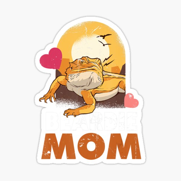 Item preview, Beardie Mom Bearded Dragon Pogona For Reptile Breeder designed and sold by TamiaKub.