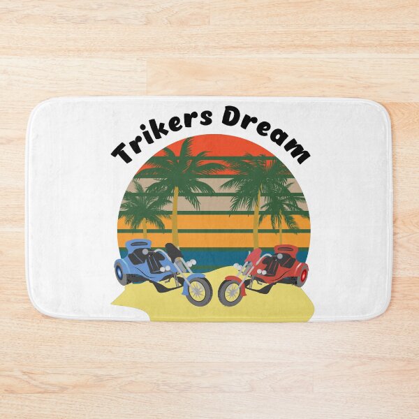 Item preview, Two trikes on the beach - Trikers Dream. designed and sold by Bodino.