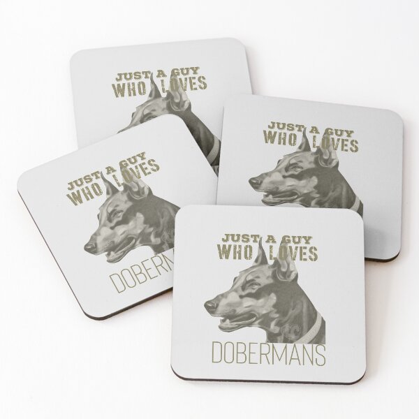 Item preview, Just a Guy Who Loves Dobermans Decor & Apparel designed and sold by LifeCrush.