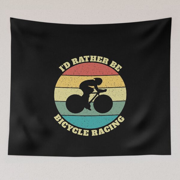 Item preview, Funny I'd Rather Be Bicycle Racing designed and sold by Salvadax.