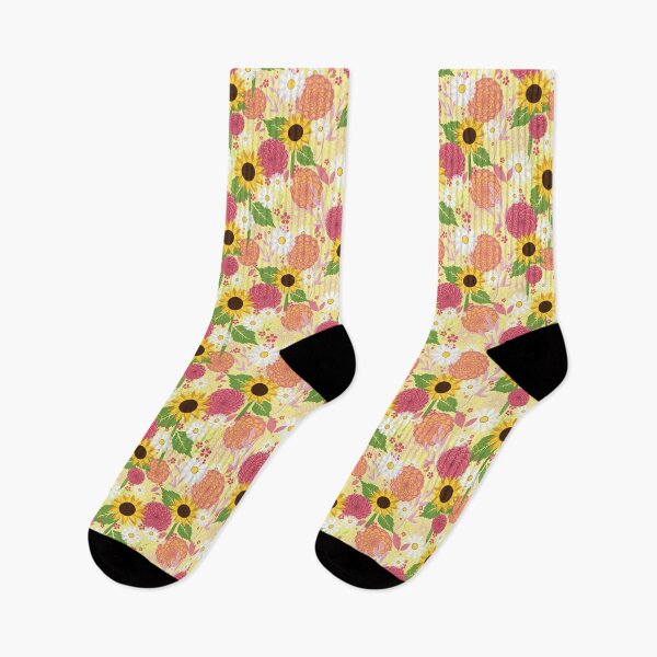 Item preview, Sunflower Power Floral Pattern designed and sold by ElleMars.