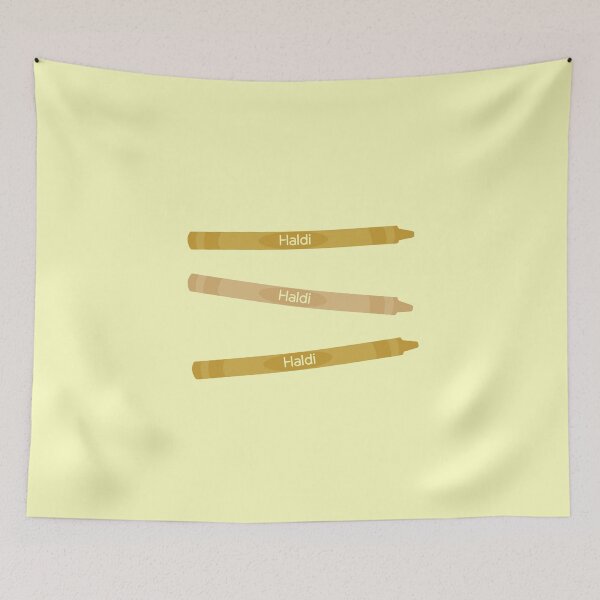 Item preview, Yellow Haldi Crayons designed and sold by LochNestFarm.