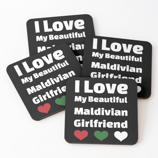 Item preview, I Love My Beautiful Maldivian Girlfriend - Maldives Girlfriend designed and sold by DiceNLDesigns.