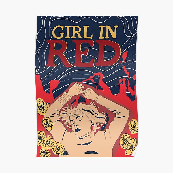 Girl in Red Poster